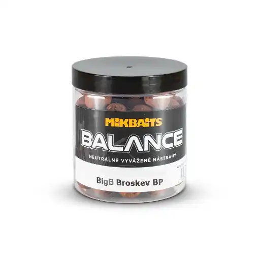 Mikbaits BigB Balance Broskev Black Pepper 20mm Levný