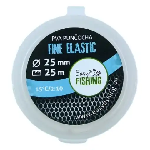 EasyFISHING PVA Ersatznetz Elastic Fine 25m 25mm Ihned K Objednání