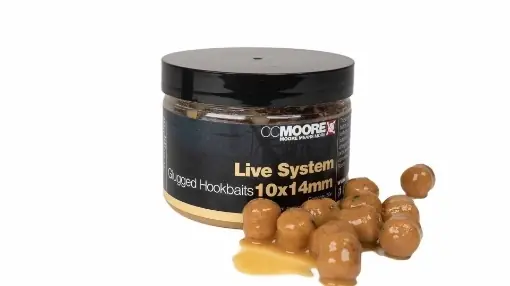 CC Moore Live System Glugged Hookbaits 10x15mm 50pcs Poslední Šance