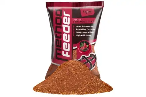 Odeslání Ihned Carp Zoom Grundfutter Method Feeder - 1 kg / Scharfes Gewürz