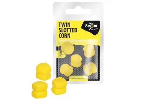 Carp Zoom Twin Slotted Mais - 5 Stk. / Gelb Nízká Cena