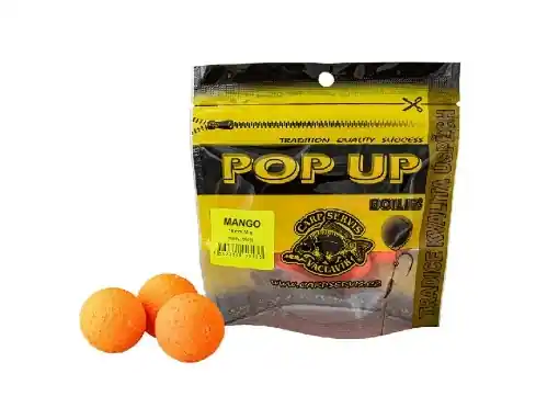CSV Pop Up Boilies - Beutel / 50 g / 16 mm / Mango Sleva