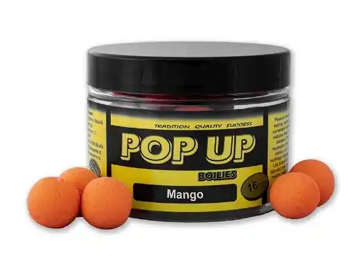 CSV Pop Up Boilies - Pot / 50 g / 16 mm / Mango Originální