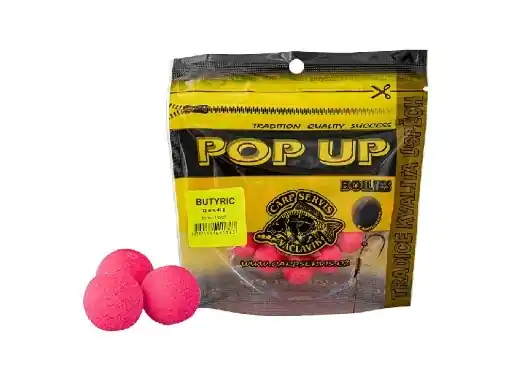Super Cena CSV Pop Up Boilies - Bag / 40 g / 12 mm / Butyric