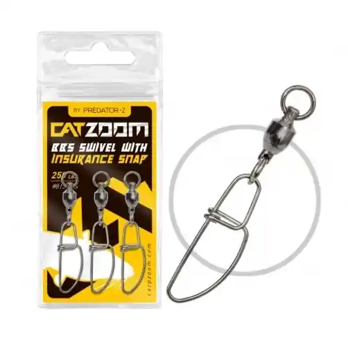 Carp Zoom BBS Wirbel mit Karabiner - 3 Stk. / Gr. 8 Odeslání Ihned