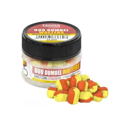 Carp Zoom Duo Dumbells Wafters 15g 10x14mm Kukurydza-Trusk. Bezpečná Platba