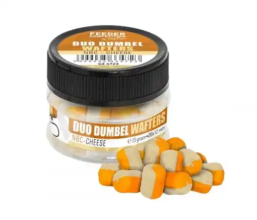 Carp Zoom Duo Dumbells Wafters 15g 10x14mm NBC-Sýr Ověřený