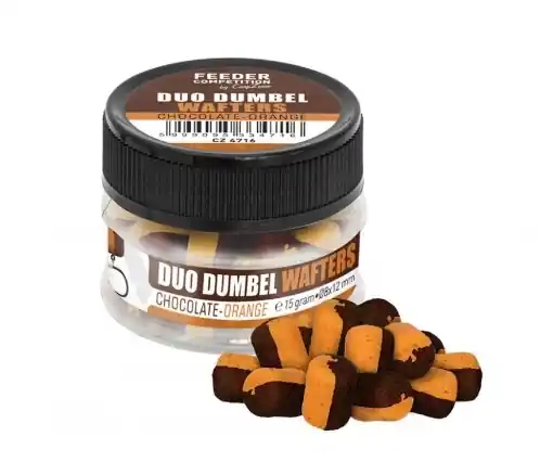 Koupit Online Carp Zoom Duo Dumbells Wafters 15g 10x14mm Schoko-Orange