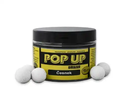 Cenový Hit CSV Pop Up Boilies Pot 40g 12mm Garlic