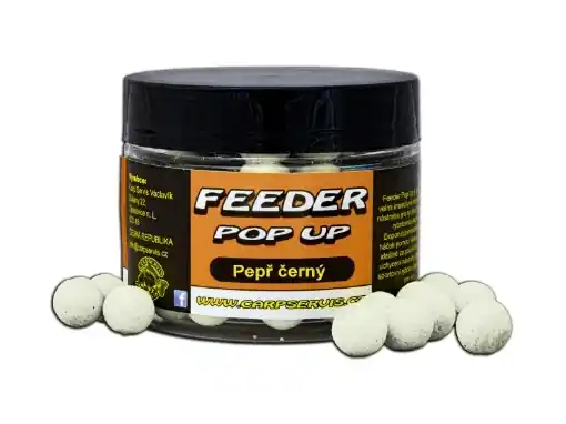 Levný CSV Feeder Pop Up 30g 9mm Pieprz Czarny