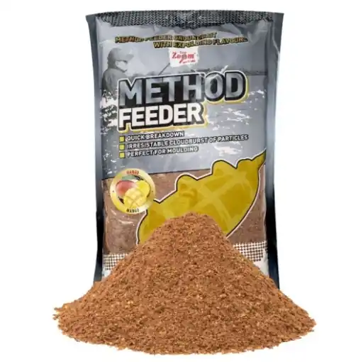 Cenově Výhodný Carp Zoom Groundbait Method Feeder - 1 kg / Mango