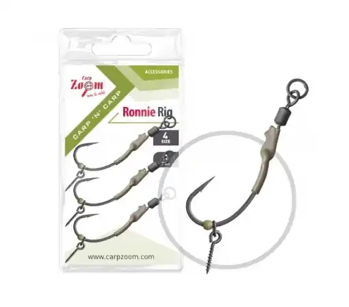Carp Zoom Ronnie Rig - 3 Stk. / Gr. 4 Must-Have