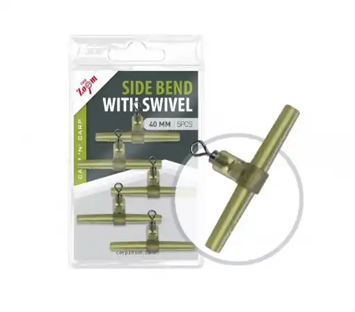 Super Cena Carp Zoom Průjezd T s obratlíkem - 5 ks / 40 mm
