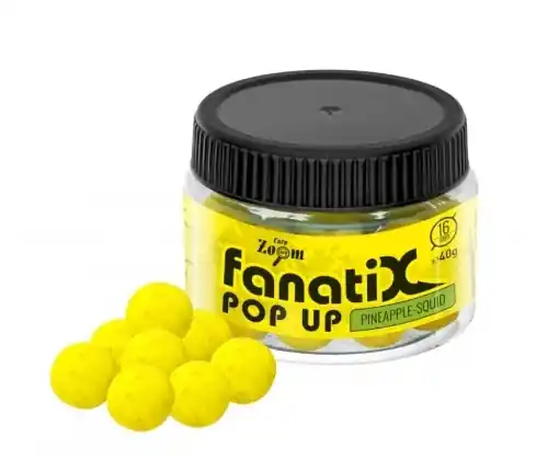 Cenově Výhodný Carp Zoom Fanati-X Pop Ups 40g 16mm Ananas-Tinten.