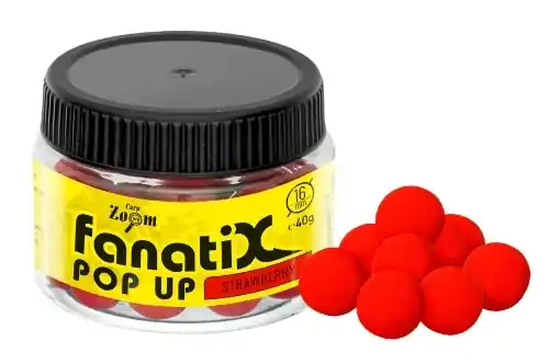 Bezpečná Platba Carp Zoom Fanati-X Pop Ups 40g 16mm Strawberry