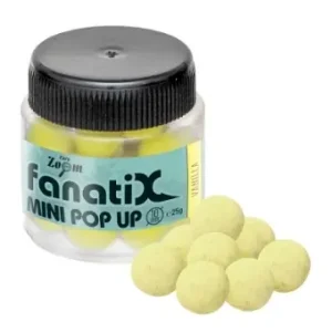 Carp Zoom Fanati-X Mini Pop Ups 25 g 10 mm Vanilka Akční Nabídka