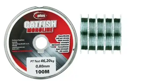 Carp Zoom Catfish Monoline - 80 m / 1.00 mm / 54.7 kg Cenově Výhodný