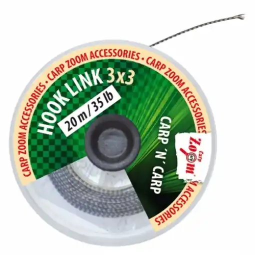Carp Zoom Plecionka Przyponowa HookLink 3x3 - 20 m / 15 lb Poslední Šance