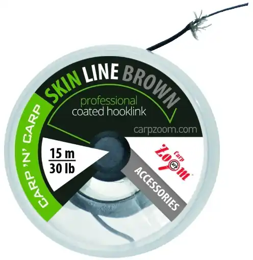 Carp Zoom Skin Line X4 15m 20lb Braun Aktuální