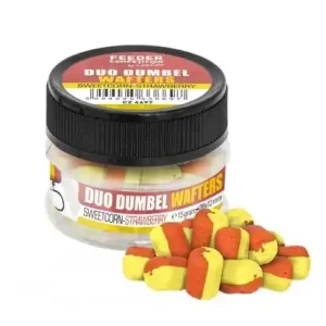 Carp Zoom Duo Dumbells Wafters - 15 g / Kukurydza-Truskawka Cenová Bomba