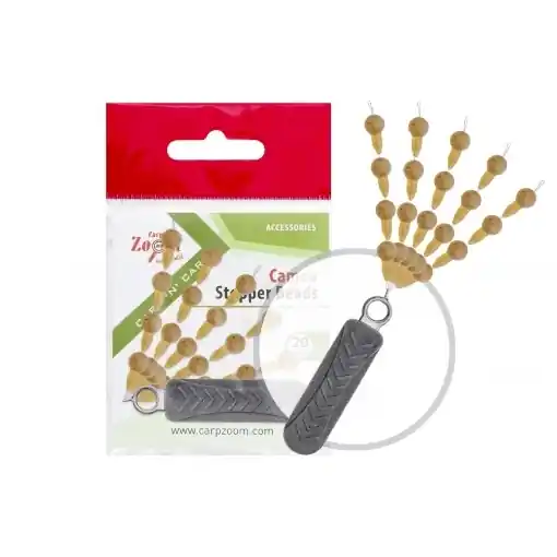 Akční Cena Carp Zoom Stop Caoutchouc - 20 pcs / Camou
