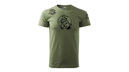 CSV Tričko Khaki CSV - Černá / Vel. XXXL Výprodej