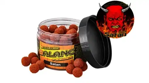 Vysoce Kvalitní CSV Boilies Balanc Feeder, 80 g / 12 mm / Satan