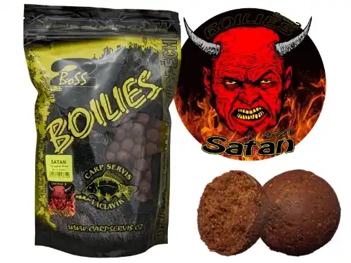 Expresní Doručení CSV Boss2 - Boilies, 1 kg / 25 mm / Satan