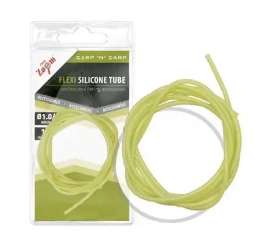Carp Zoom Silicone Tube - 1 m / 0.8-1.8 mm / Green Akce