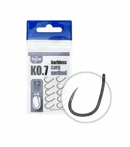 Carp Zoom KO.7 Carp Method Barbless 10pcs Size 10 Víkendová Akce