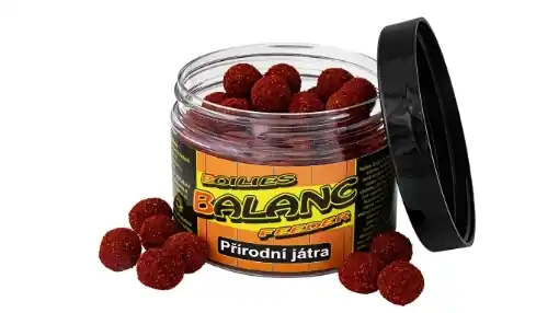 Aktuální CSV Boilies Balanc Feeder - 80 g / 12 mm / Přírodní játra