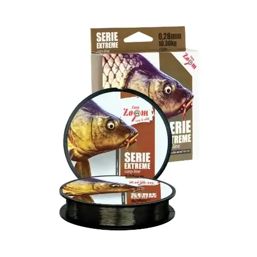 Nakupujte Hned Carp Zoom Extreme Carp Schnur - 250 m / 0,35 mm / Braun