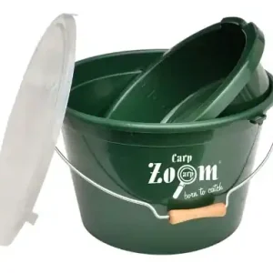 Vysoce Kvalitní Carp Zoom Zestaw Wiadro + Miska + Pokrywka - 25 L