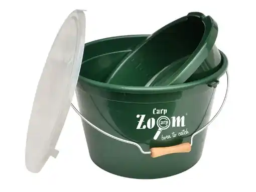 Vysoce Kvalitní Carp Zoom Zestaw Wiadro + Miska + Pokrywka - 25 L