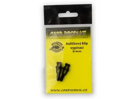Nová Kolekce CSV Ball Release Clip - 2 pcs / 4 mm