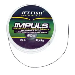 Cenová Bomba JET FISH Návazcová šňůra Impuls 25lb - 20m