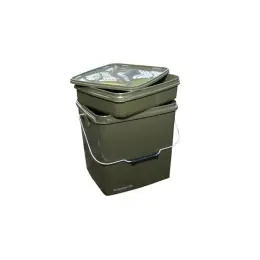 Trakker Kbelík Olive Square Container 13l Vrácení Zdarma