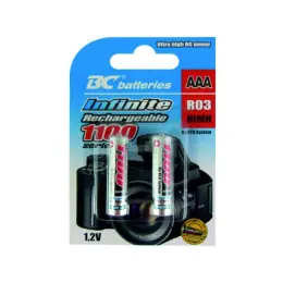 Nejprodávanější BC - Baterie - Nabíjecí NiMH mikrotužková (AA) baterie BC batteries Infinite bal 2ks