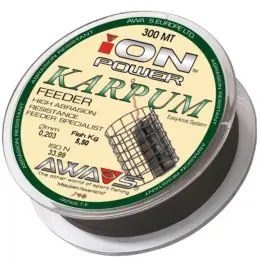 Sleva AWA-SHIMA - Silon ION POWER, KARPUM feeder - 0,309mm - 300m - Výprodej