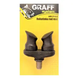 GRAFF - Rohatinka plastová Rod rest černá Sleva