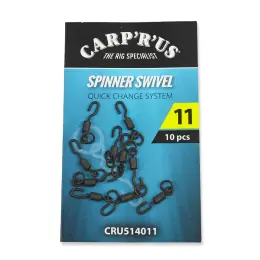Carp‘R‘Us Carp‘R‘Us Obratlíky Spinner Swivel vel.11, 10ks Jen Po Omezenou Doba