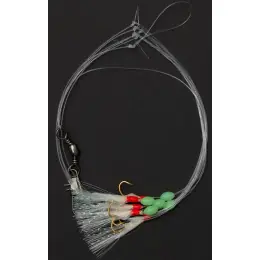 Nakupujte Hned DAM - Návazec Sea rig 2 / Herring UV real skin / háček vel. 8/0 / vlasec 0,40mm