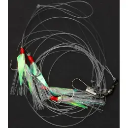 RON THOMPSON - Návazec Sea rig 1 / Herring UV / háček vel. 10 / vlasec 0,30mm Akční Nabídka