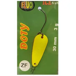 ICE Fish - Plandavka s jednoháčkem DOTY FLUO 3g / 3cm Levný
