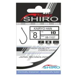 SHIRO- Háčky Kairyu Han s očkem - 10ks Vrácení Zdarma