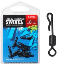 Giants fishing Rychlovýměnný obratlík Quick Release Swivel, vel.8/10ks Top Prodej