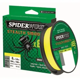 SPIDERWIRE - Šňůra Stealth smooth 8 - Yellow Rychlé Dodání