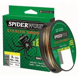 SPIDERWIRE - Šňůra Stealth smooth 8 - Camo Značkový