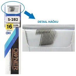 Originální OWNER - Návazce na plavanou S-282 - 65cm
