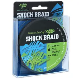 Originální Giants fishing Splétaná šňůra Shock Braid 100m